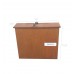FixtureDisplays® Wood Ballot Box, Collection Donation Charity Suggestion Fund-raising Box Medium Oak MDF 27270